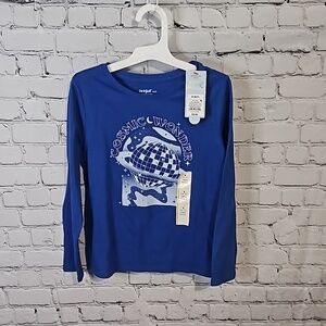 Cosmic wonder disco planet long sleeve tee
